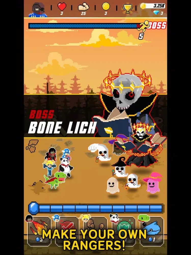 Retro Rangers iPad  سکرین شاٹس