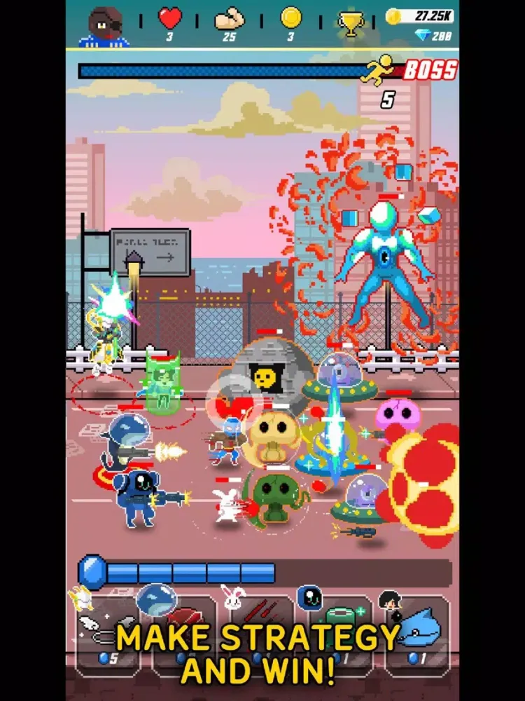 Retro Rangers iPad  سکرین شاٹس