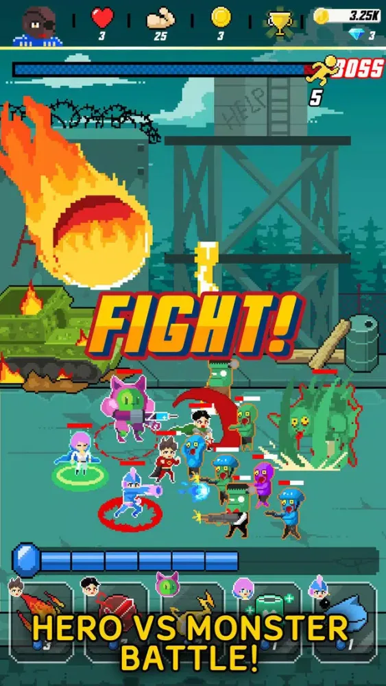 Retro Rangers سکرین شاٹس