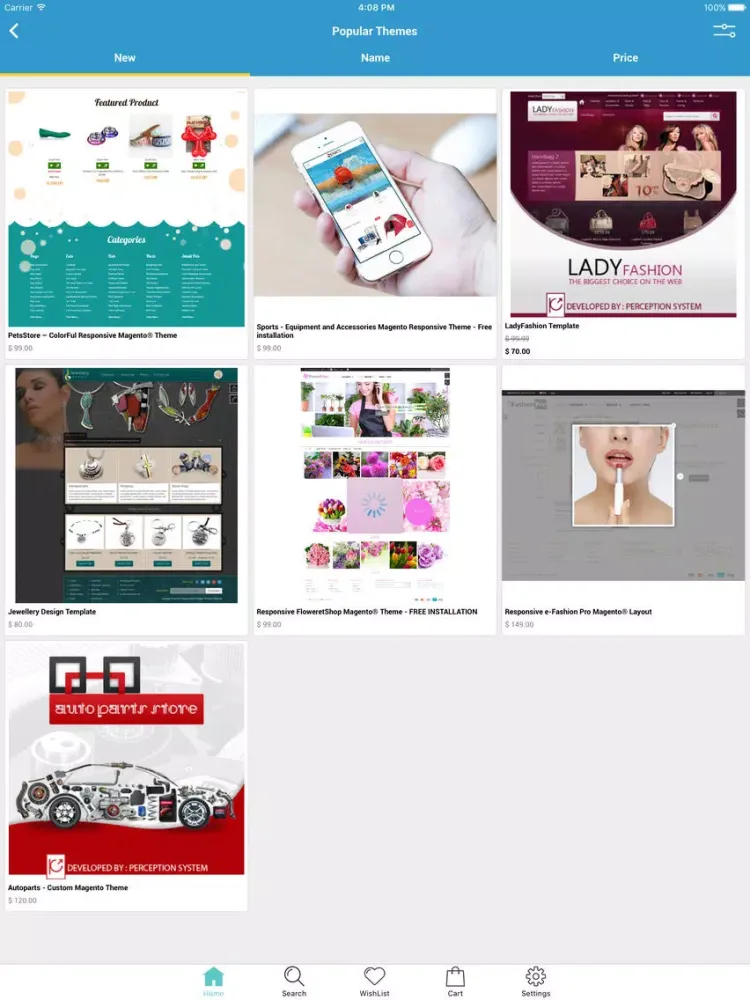 Perception Store - Magento and Wordpress Plugins iPad  سکرین شاٹس