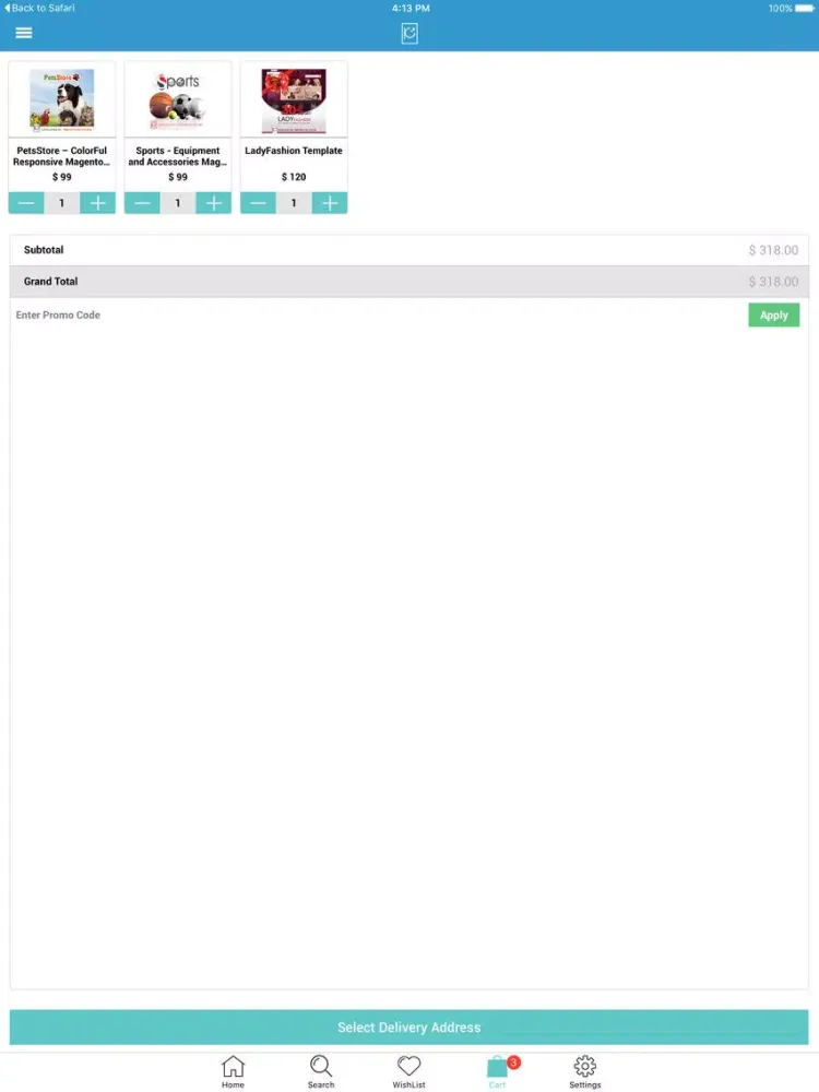 Perception Store - Magento and Wordpress Plugins iPad  سکرین شاٹس