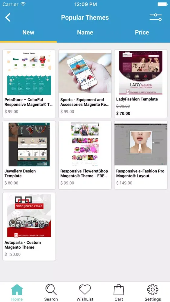 Perception Store - Magento and Wordpress Plugins سکرین شاٹس