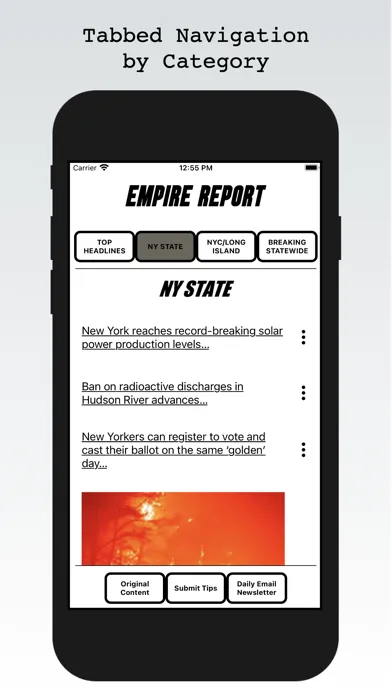 EMPIRE REPORT APP سکرین شاٹس