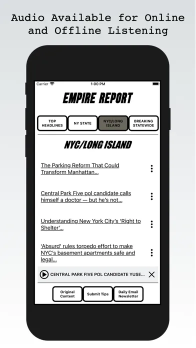 EMPIRE REPORT APP سکرین شاٹس