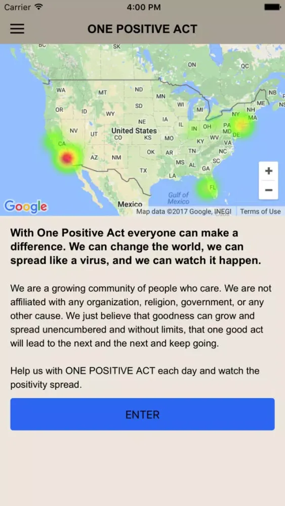 Скриншоты One Positive Act