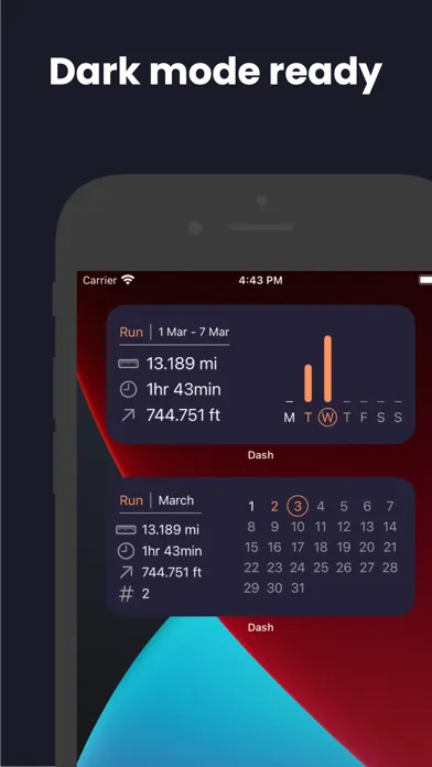 Dash: Widgets for Strava স্ক্রিনশট