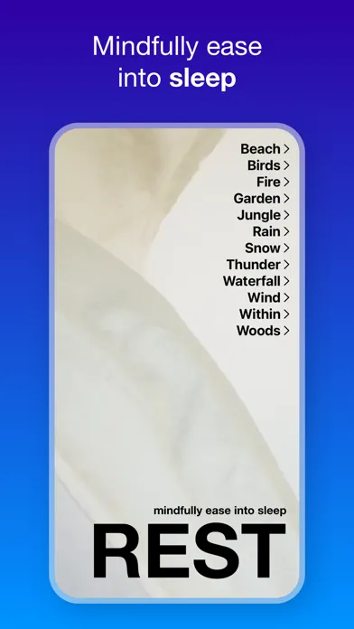 Rest: Thunderstorm ASMR Sounds應用截圖