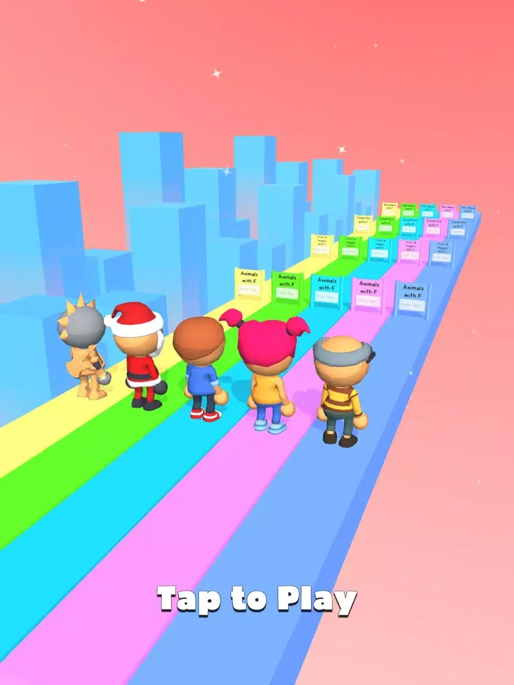 Perfect ABC Run : Runner iPad  スクリーンショット
