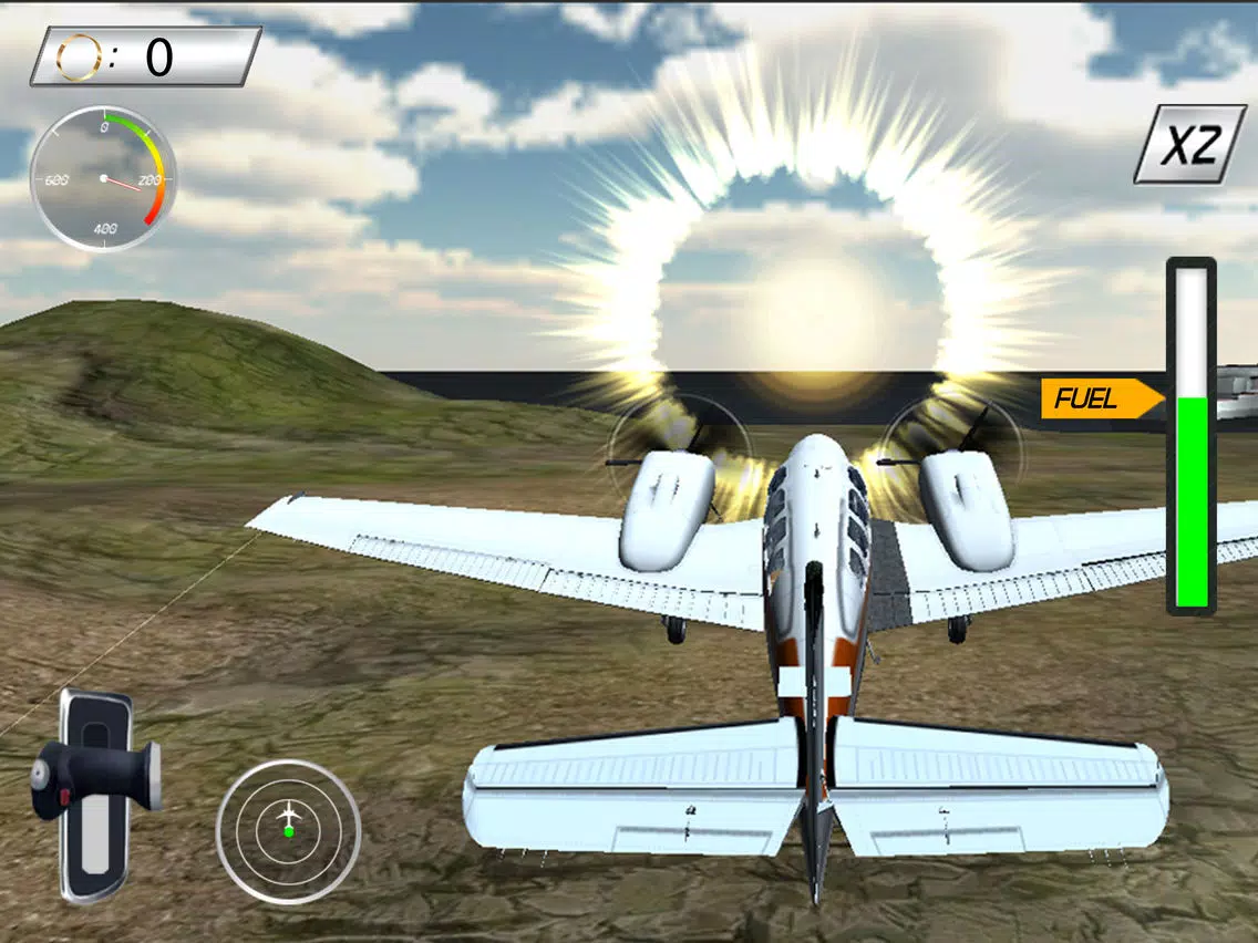 Perfect airplane flight simulation 3d Free iPad  Screenshots