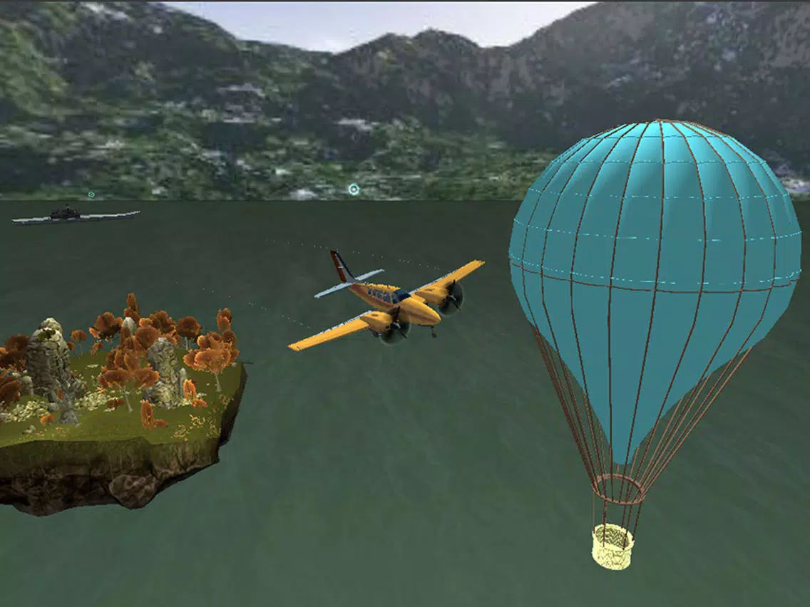 Perfect airplane flight simulation 3d Free iPad  Screenshots