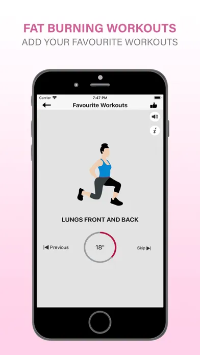 Captures d'écran de Fat Burning Workout