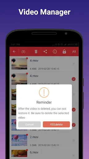Tangkapan layar Video Player-All in One Player