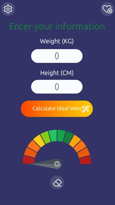Perfect Weight Calculator Ekran Görüntüleri