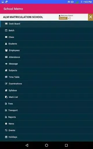 Capturas de pantalla de School Memo