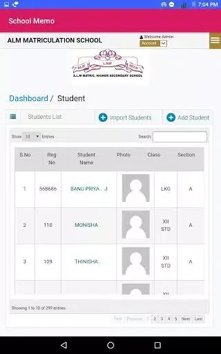 Capturas de pantalla de School Memo
