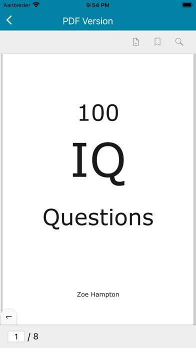 Screenshot di General IQ Test