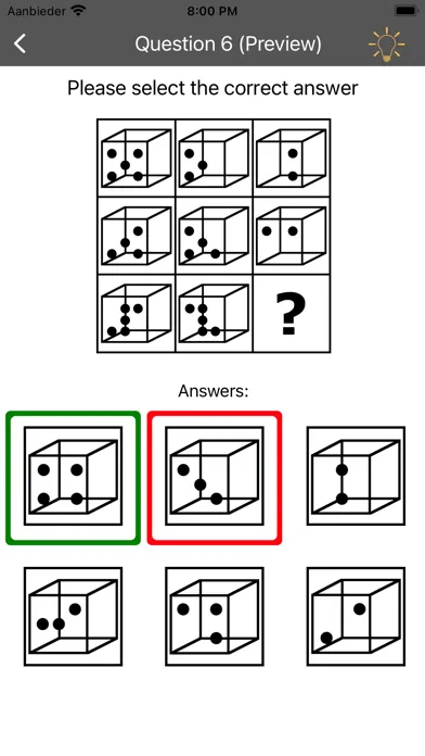 Ảnh chụp màn hình của Perfect IQ Test Pro
