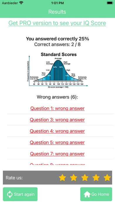 IQ Test: Advanced Matrices سکرین شاٹس