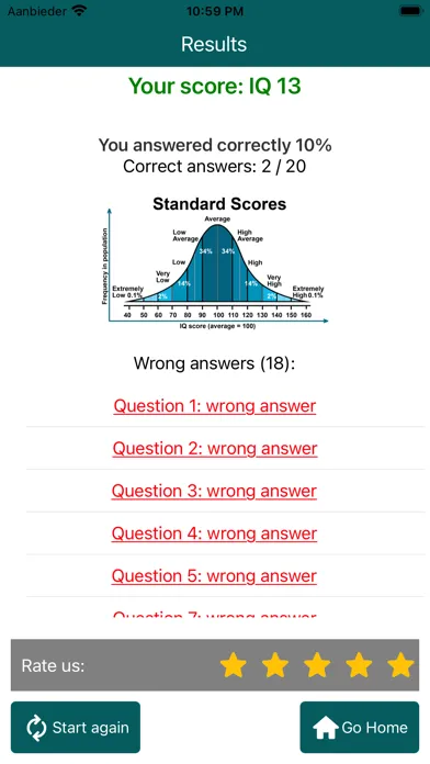 Zrzuty ekranu IQ Test:Raven's Matrices 2 Pro
