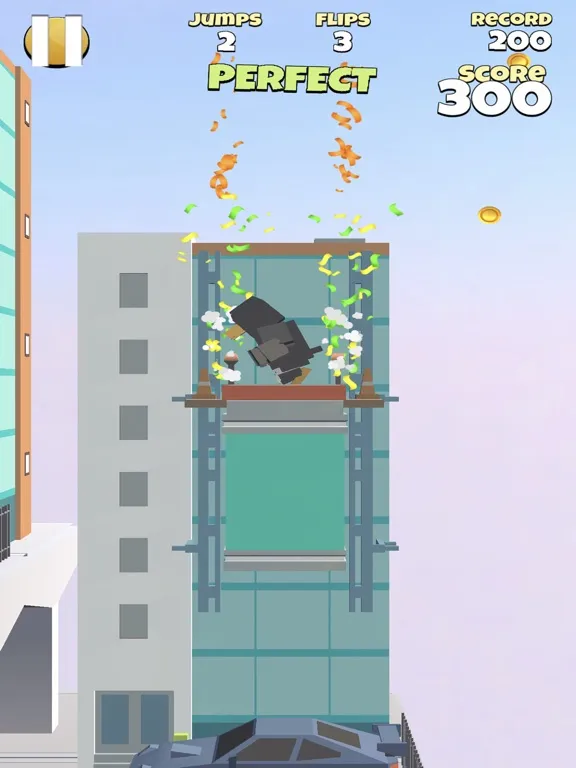 Zrzuty ekranu Perfect Flip: Urban Acrobat iPad 