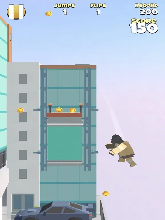 Zrzuty ekranu Perfect Flip: Urban Acrobat iPad 
