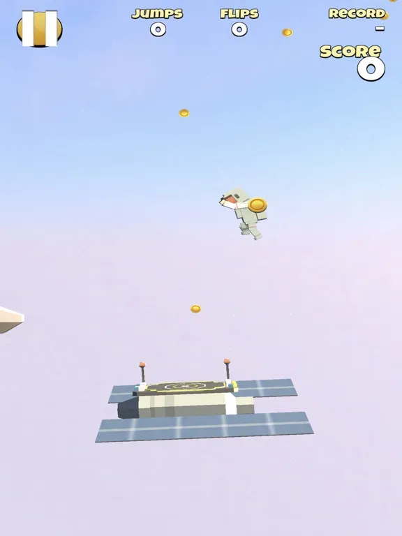 Zrzuty ekranu Perfect Flip: Urban Acrobat iPad 