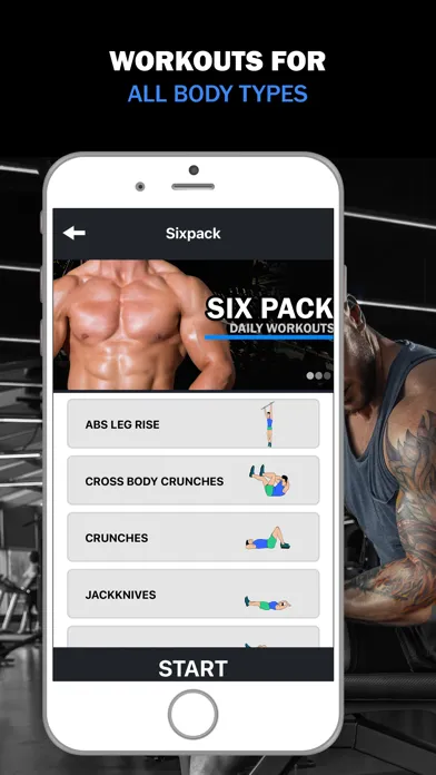 Tangkapan layar Gym Workout Daily Exercises