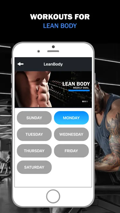 Tangkapan layar Gym Workout Daily Exercises