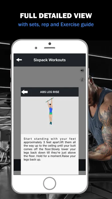 Tangkapan layar Gym Workout Daily Exercises