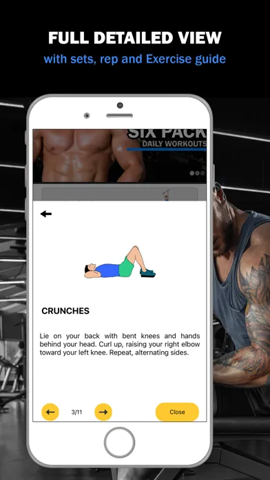 Tangkapan layar Gym Workout Daily Exercises