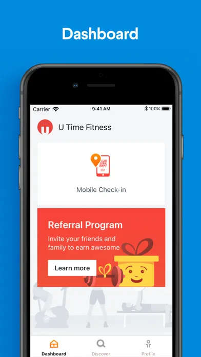 Tangkapan layar U Time Fitness Hong Kong