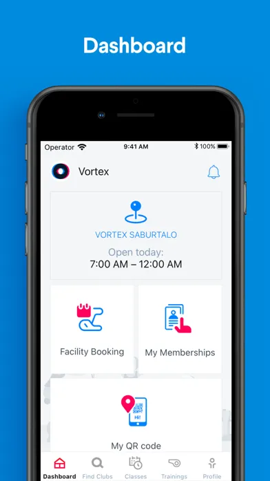Captures d'écran de Vortex Fitness