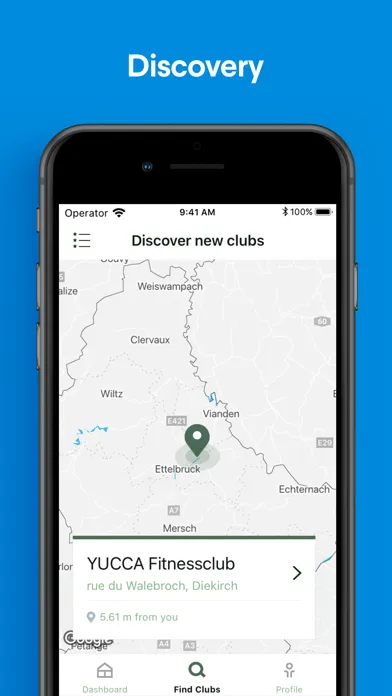YUCCA Fitnessclub Screenshots