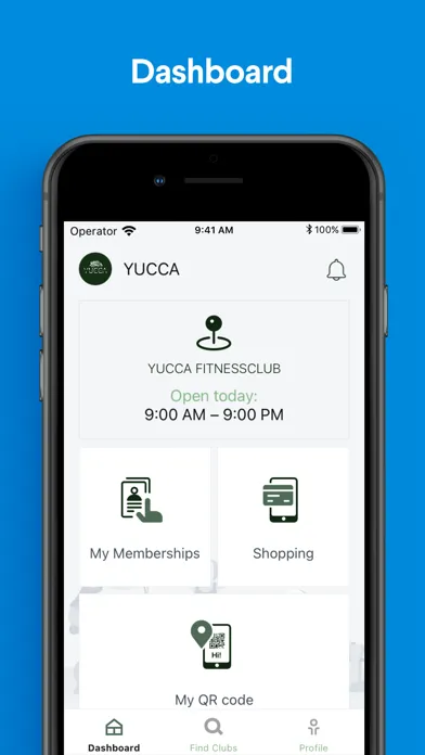 YUCCA Fitnessclub Screenshots