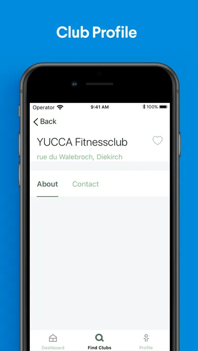YUCCA Fitnessclub Screenshots