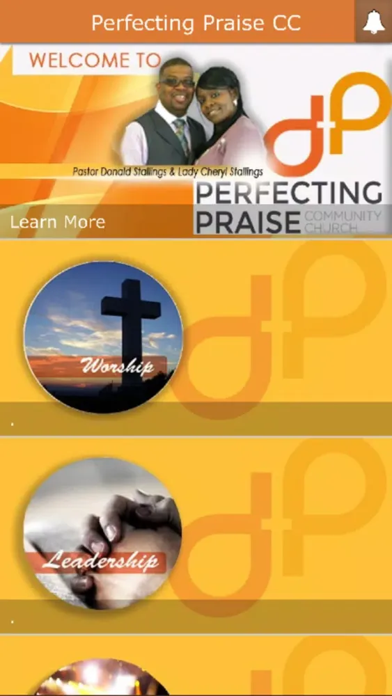 Tangkapan skrin Perfecting Praise CC
