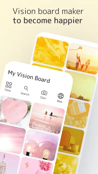 Vision Board Perfectly Happy स्क्रीनशॉट
