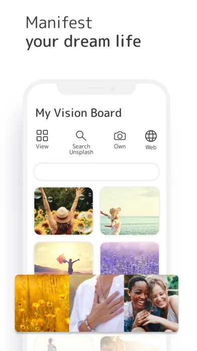 Vision Board Perfectly Happy स्क्रीनशॉट