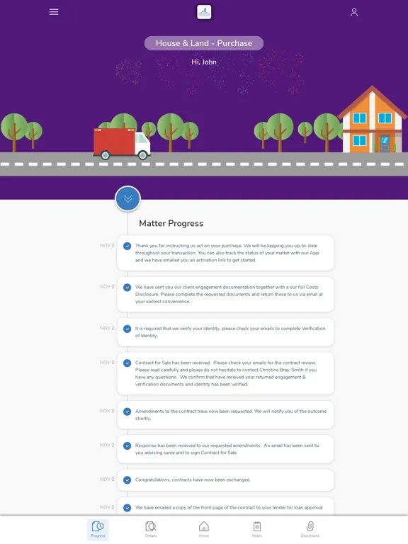 On Point Conveyancing iPad  স্ক্রিনশট