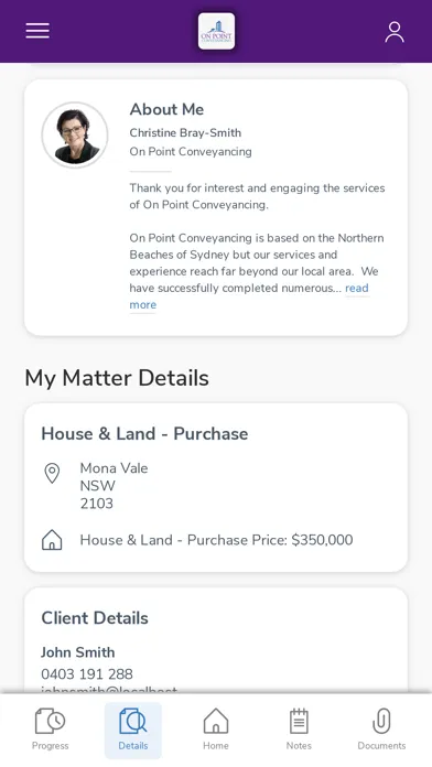 On Point Conveyancing স্ক্রিনশট