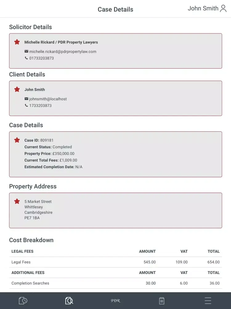 صور PDR Property Lawyers iPad 