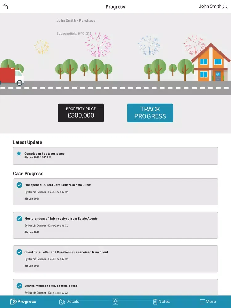Dale-Lace Solicitors iPad  스크린샷