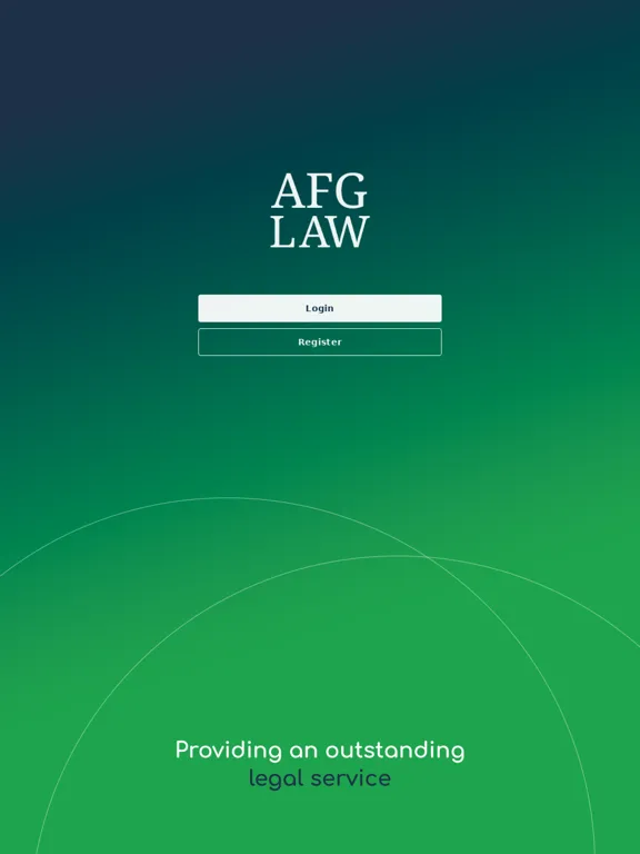 Zrzuty ekranu AFG Law iPad 