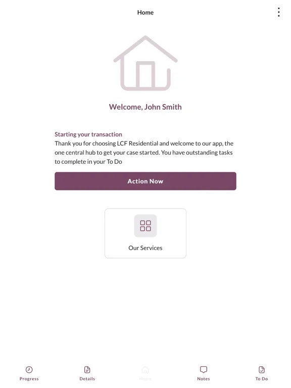 LCF Residential iPad 应用截图