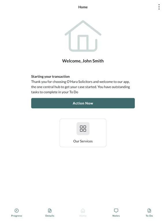Captures d'écran de O'Hara Solicitors Ltd iPad 