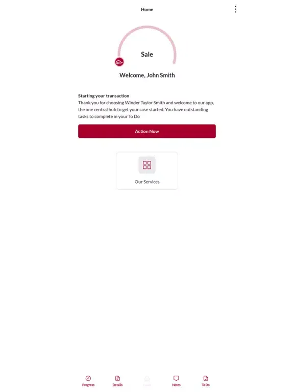 WTS Solicitors iPad  Screenshots