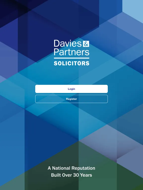 Screenshot di Davies and Partners iPad 