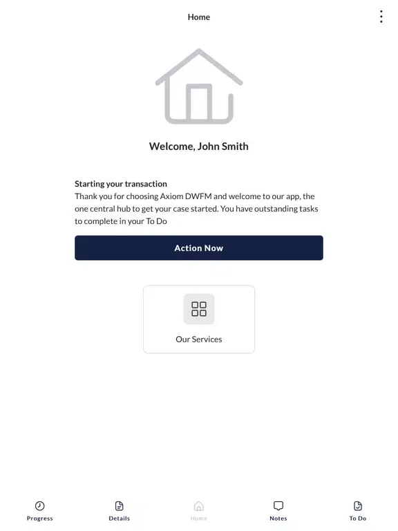 Axiom DWFM iPad スクリーンショット