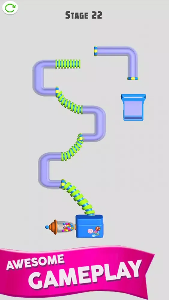 Captures d'écran de Color Pull The Pin Flow 3D