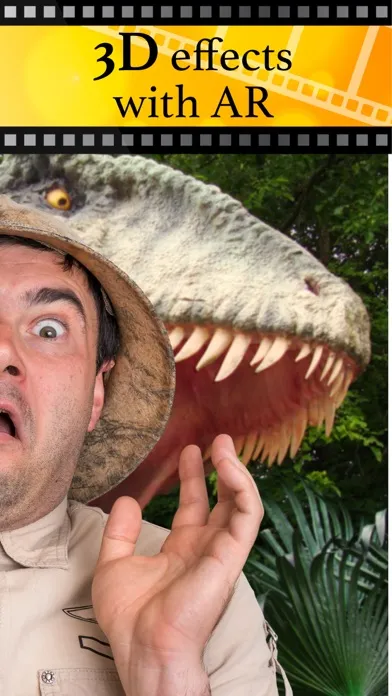 Jurassic AR Camera 3D Glasses Screenshots